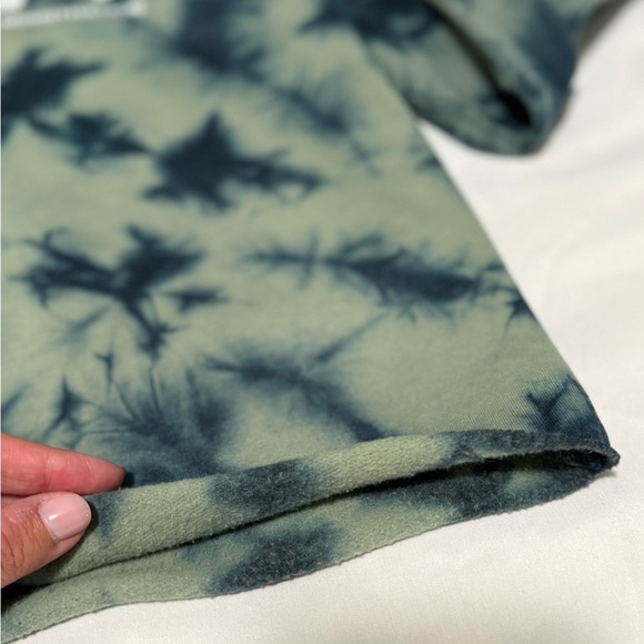 Mighty Fine Green and Black Tie-Dye NASA Sweater - Picture 4 of 6